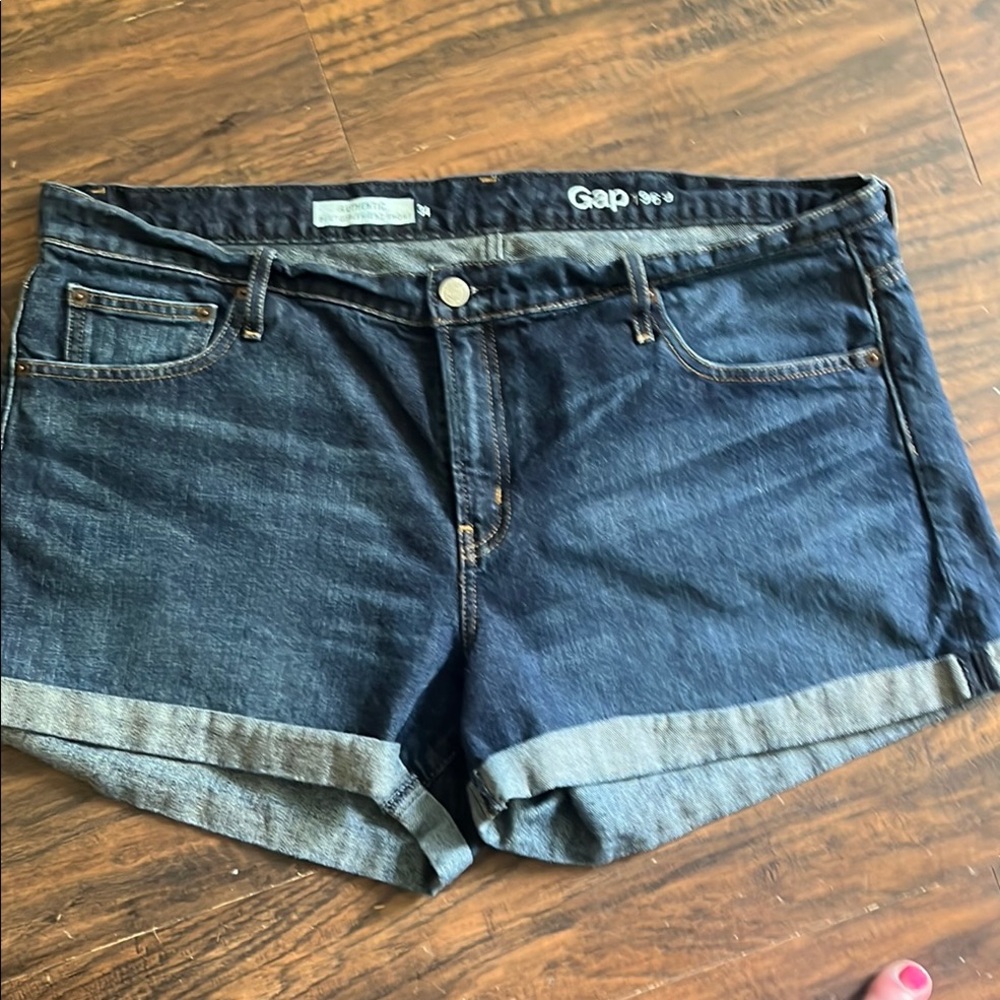 GAP Blue Jean Shorts Classic Denim Style